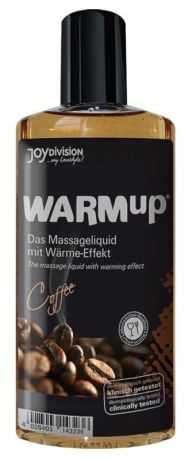 Съедобное разогревающее массажное масло WARMup "Кофе" - 150 мл