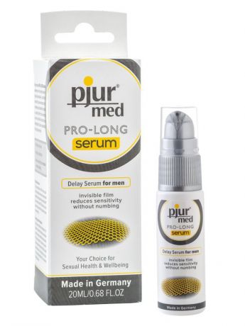 Концентрированная пролонгирующая сыворотка для мужчин Pjur® Med Pro-Long Serum – 20 мл
