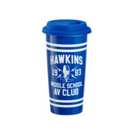 Кружка керамическая "Stranger Things: Lid Mug: Hawkins AV Club"