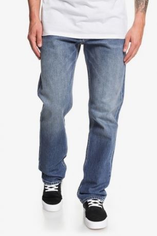 Мужские классические джинсы QUIKSILVER Sequel Medium Blue (AGED (bjqw), 34/32)