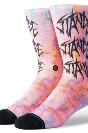 Носки STANCE FOUNDATION WASHED UP (PINK, M)