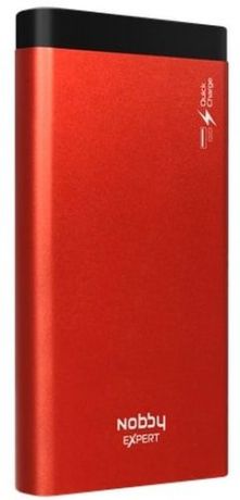 Внешний аккумулятор Nobby Expert NBE-PB-10-04 (красный)