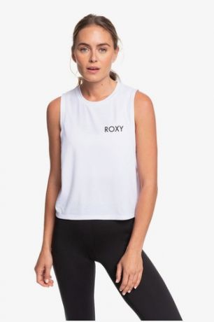 Женская спортивная футболка без рукавов ROXY Take Me To The Water UPF 50 (BRIGHT WHITE (wbb0), XS)
