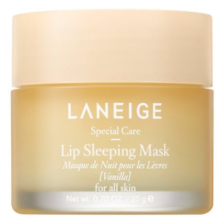 Laneige LIP SLEEPING Ночная увлажняющая маска для губ в ассортименте аромат ванили