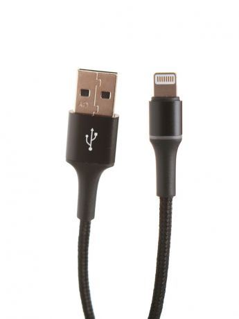 Аксессуар Baseus Halo Data Cable USB - Lightning 2.4A 1m Black CALGH-B01
