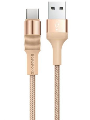 Аксессуар Borofone BX21 Outstanding USB - Type-C 3A Gold УТ000021824