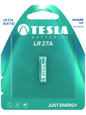 Батарейка LR27A - Tesla (1 штука)