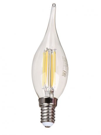 Лампочка Gauss Свеча на ветру Black Filament LED Candle Tailed E14 11W 4100K 104801211