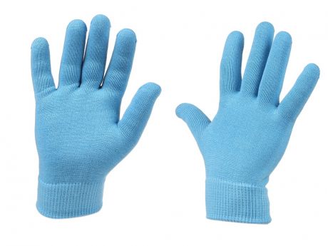 Маска-перчатки Bradex увлажняющие, гелевые многоразового использования Light Blue KZ 0176