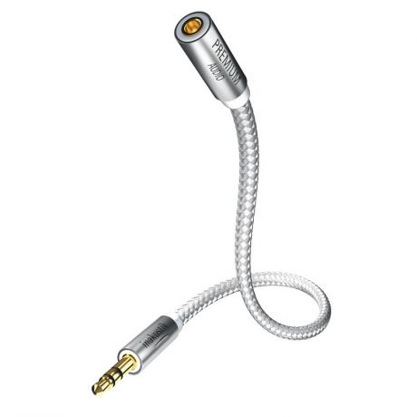 Аксессуар Inakustik Premium Extension Audio Cable 3.5mm - 3.5mm + 6.3 Jack Adapter 10m 00410210