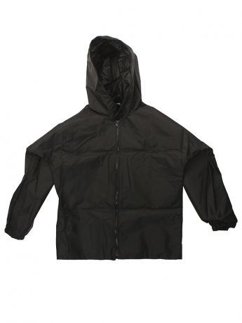 Куртка-ветровка детская Русский дождевик Промо рост 122-134cm Black