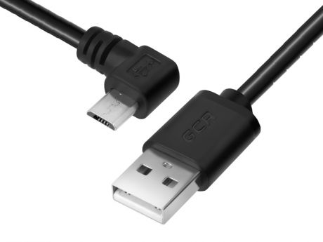 Аксессуар Greenconnect Micro USB 2.0 AM - Micro B 5pin 2.0m Black GCR-UA8AMCB6-BB2S-2.0m
