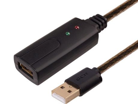 Аксессуар Greenconnect USB 2.0 AM - AF 7.5m GCR-UEC3M2-BD2S-7.5m