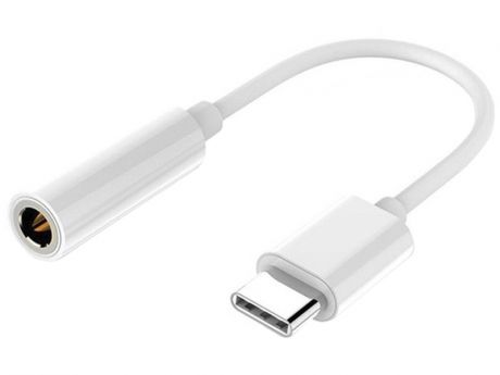 Аксессуар Greenconnect USB Type-C - Mini Jack 3.5mm White GCR-52331