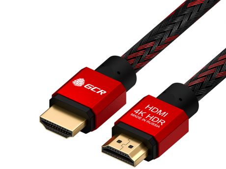 Аксессуар Greenconnect Bicolor HDMI v2.0 2m Red GCR-51490