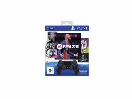 Контроллер Sony Dualshock 4 + EA Sports FIFA21/14 Days Black CUH-ZCT2EX / PS719835325
