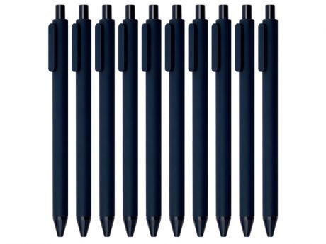 Набор гелевых ручек Xiaomi Kaco K1015 Pure Plastic Gel Ink Pen 10шт Blue