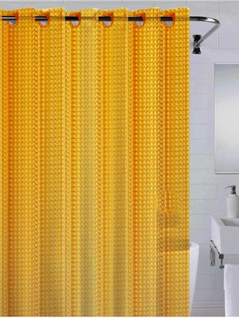 Шторка Bath Plus 3D 180x200cm Orange NFD-3D-orange
