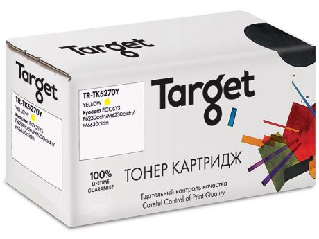 Картридж Target TR-TK5270Y Yellow для Kyocera ECOSYS P6230cdn/M6230cidn/M6630cidn
