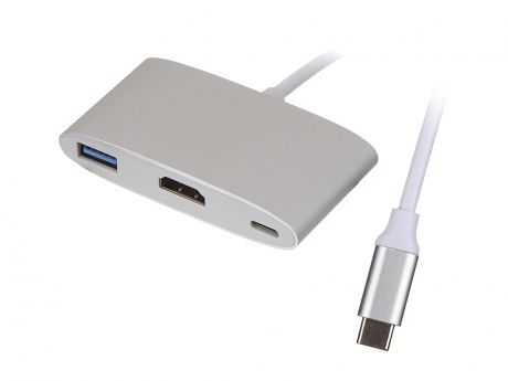 Хаб USB Palmexx USB-C - HDMI+USB 3.0+USB-C PX/HUB-025