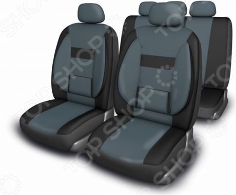 Комплект чехлов на сиденья автомобиля SKYWAY Protect Plus-1