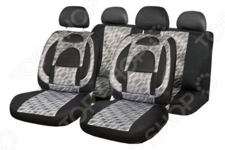 Комплект чехлов на сиденья автомобиля SKYWAY Protect Plus-7
