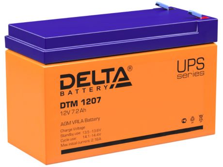 Аккумулятор для ИБП Аккумулятор Delta DTM 1207 12V 7Ah