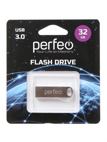 USB Flash Drive 32Gb - Perfeo M08 Metal Series PF-M08MS032