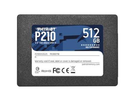 Твердотельный накопитель Patriot Memory P210S512G25