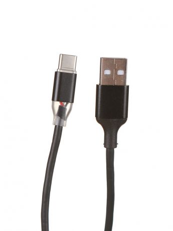 Аксессуар Greenconnect USB - Type-C LED 1.5m Black GCR-52102