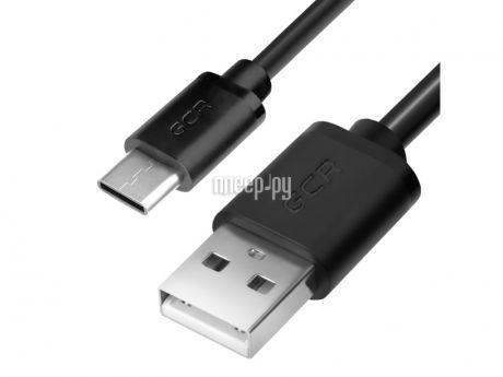 Аксессуар Greenconnect USB 2.0 AM/CM 1.8m Black GCR-UC1AM-BB2S-1.8m