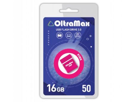 USB Flash Drive 16Gb - OltraMax 50 OM-16GB-50-Pink