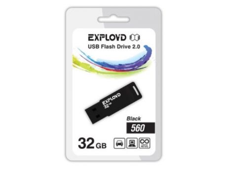 USB Flash Drive EXPLOYD 560 32GB Black