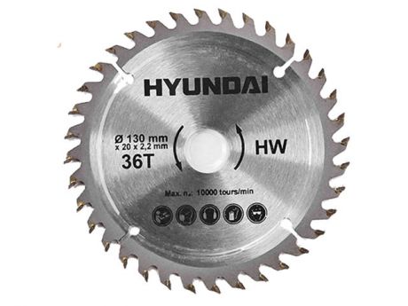 Диск Hyundai Пильный по дереву 130x20mm 205102