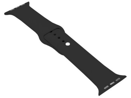 Аксессуар Ремешок Krutoff для APPLE Watch 42/44mm Silicone Black 03141