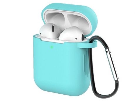 Чехол Eva для APPLE AirPods 1/2 Turquoise CBAP40TQ