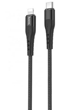 Аксессуар Hoco U64 Superior USB - Lightning 1.2m Black