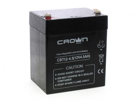 Аккумулятор для ИБП Crown CBT-12-4.5