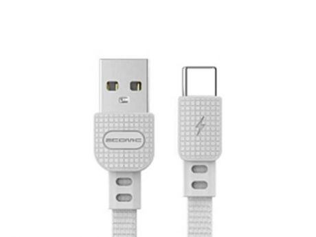 Аксессуар Atomic Sharkskin USB - Type-C 1.5m White 30302