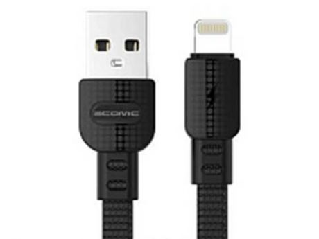 Аксессуар Atomic Sharkskin USB - Lightning 1.5m Black 30301