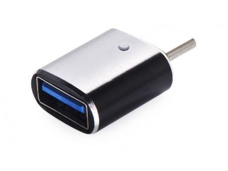 Аксессуар Переходник iNeez OTG USB Type-C to USB 2.0 Converter + Flash Black 912887