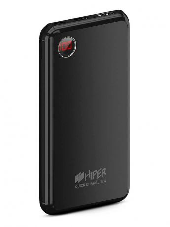 Внешний аккумулятор Hiper Steel 10 10000mAh Black