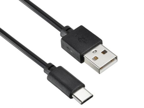 Аксессуар Digma USB-A - USB Type-C 1.2m Black 1084557