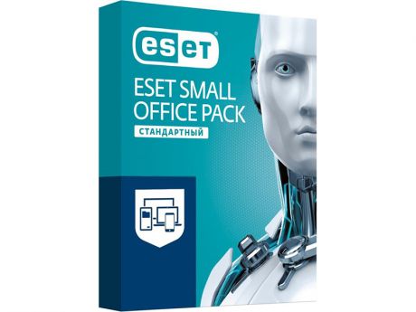 Программное обеспечение Eset NOD32 Small Office Pack Стандартный New для 10 пользователей NOD32-SOS-NS(BOX)-1-10