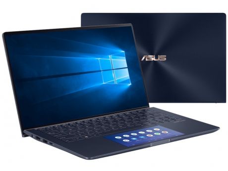 Ноутбук ASUS Zenbook UX334FLC-A4085T 90NB0MW3-M05820 (Intel Core i5-10210U 1.6 GHz/8192Mb/512Gb SSD/nVidia GeForce MX250 2048Mb/Wi-Fi/Bluetooth/Cam/13.3/1920x1080/Windows 10 Home 64-bit)