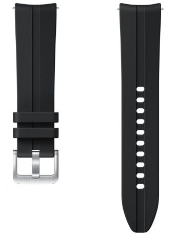 Аксессуар Ремешок для Samsung Galaxy Watch 3 41mm / Watch 42mm / Watch Active 2 / Active Ridge Sport Band Black ET-SFR85SBEGRU