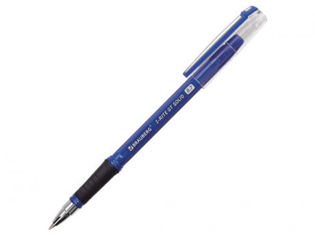 Ручка шариковая Brauberg i-Rite GT Solid 0.7mm корпус Blue, стержень Blue 143305