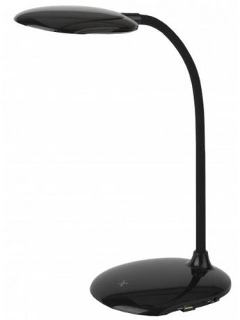 Настольная лампа ЭРА NLED-457-6W-BK, 6 Вт