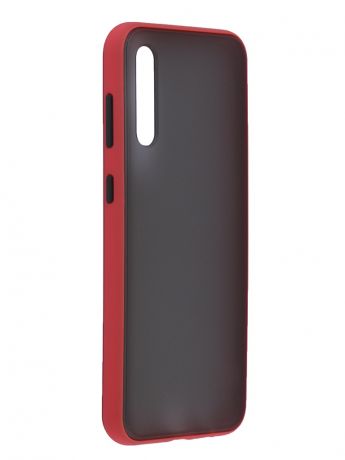 Чехол Brosco для Samsung Galaxy A50/A30/A30s Red-Black SS-A50-ST-TPU-RED-BLACK