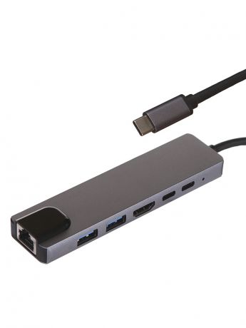 Док-станция Perfeo USB Type-C 6in1 PF-Type-C-13
